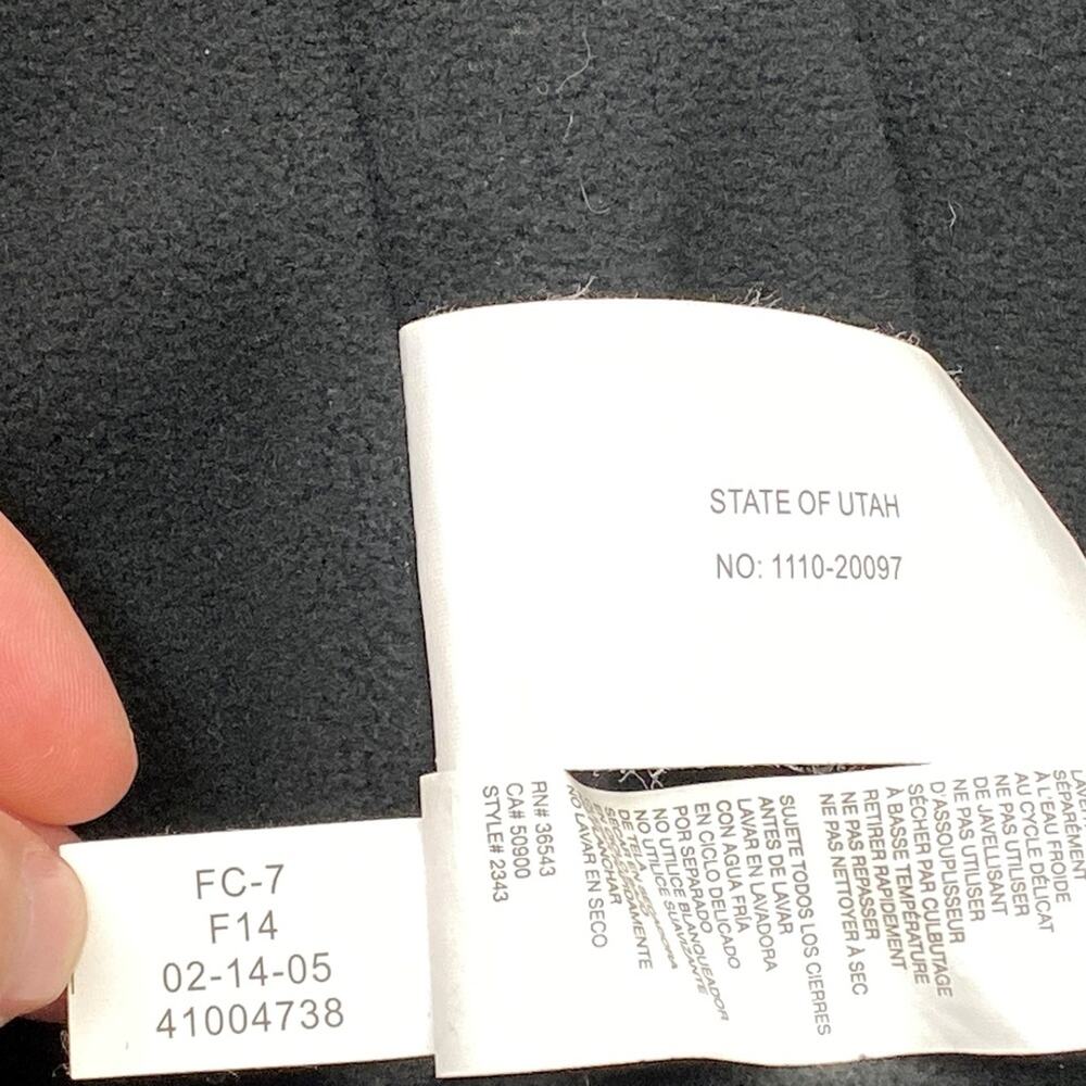 IZOD Men's Perform X Jacket Coat Black M Medium Fleece Lined Wind Breaker - Picture 8 of 8